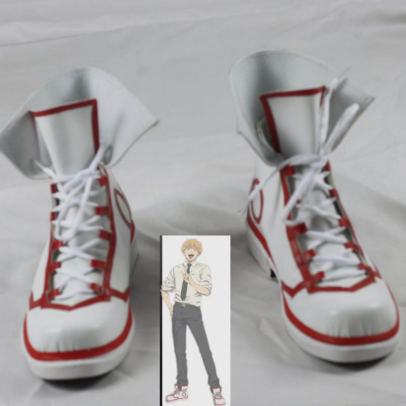 Cosplay Prop Making - Anime Chainsaw Man Denji Cosplay Shoes