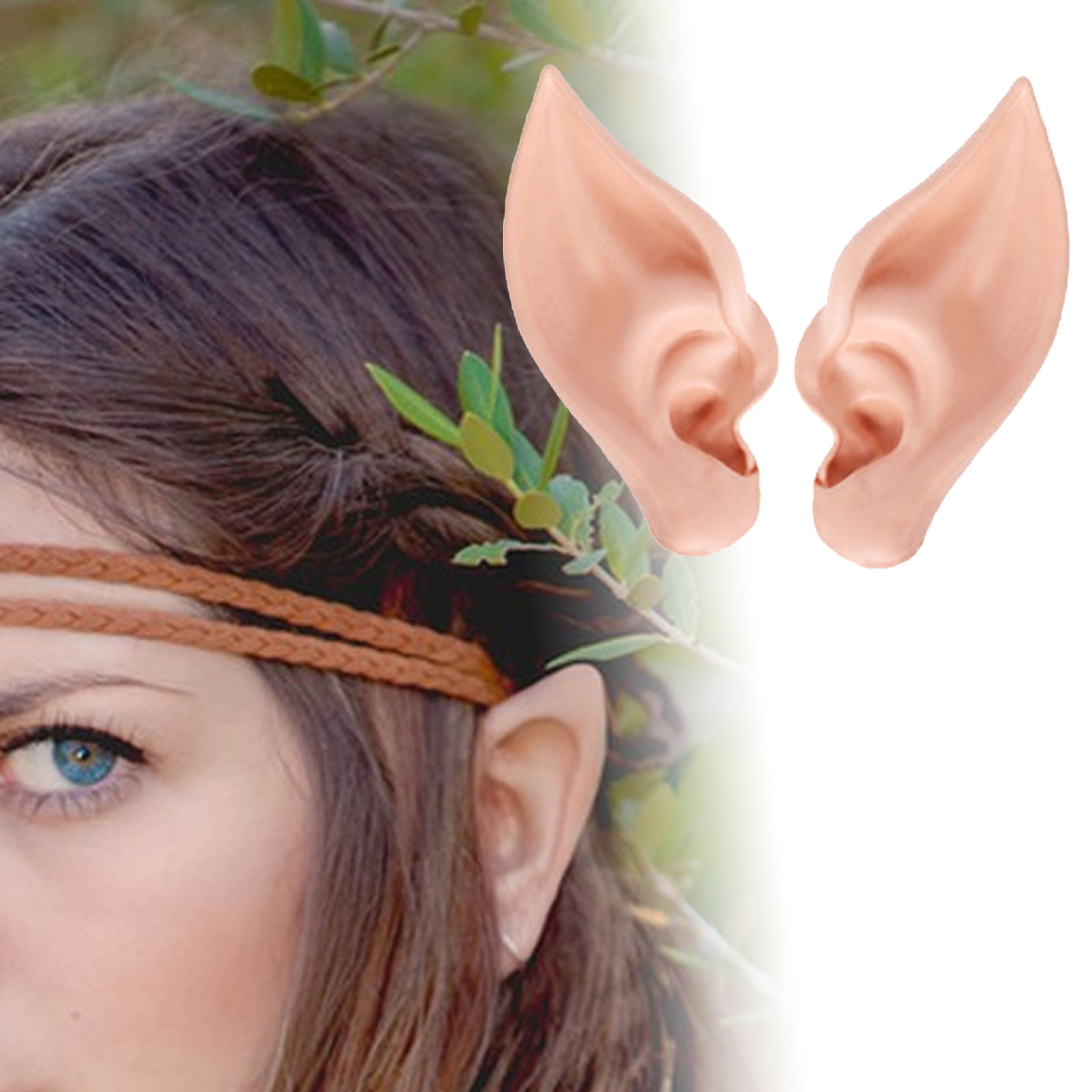 Elf False Ears Live Broadcast  - đánh giá và giá Cosplay Prop Making