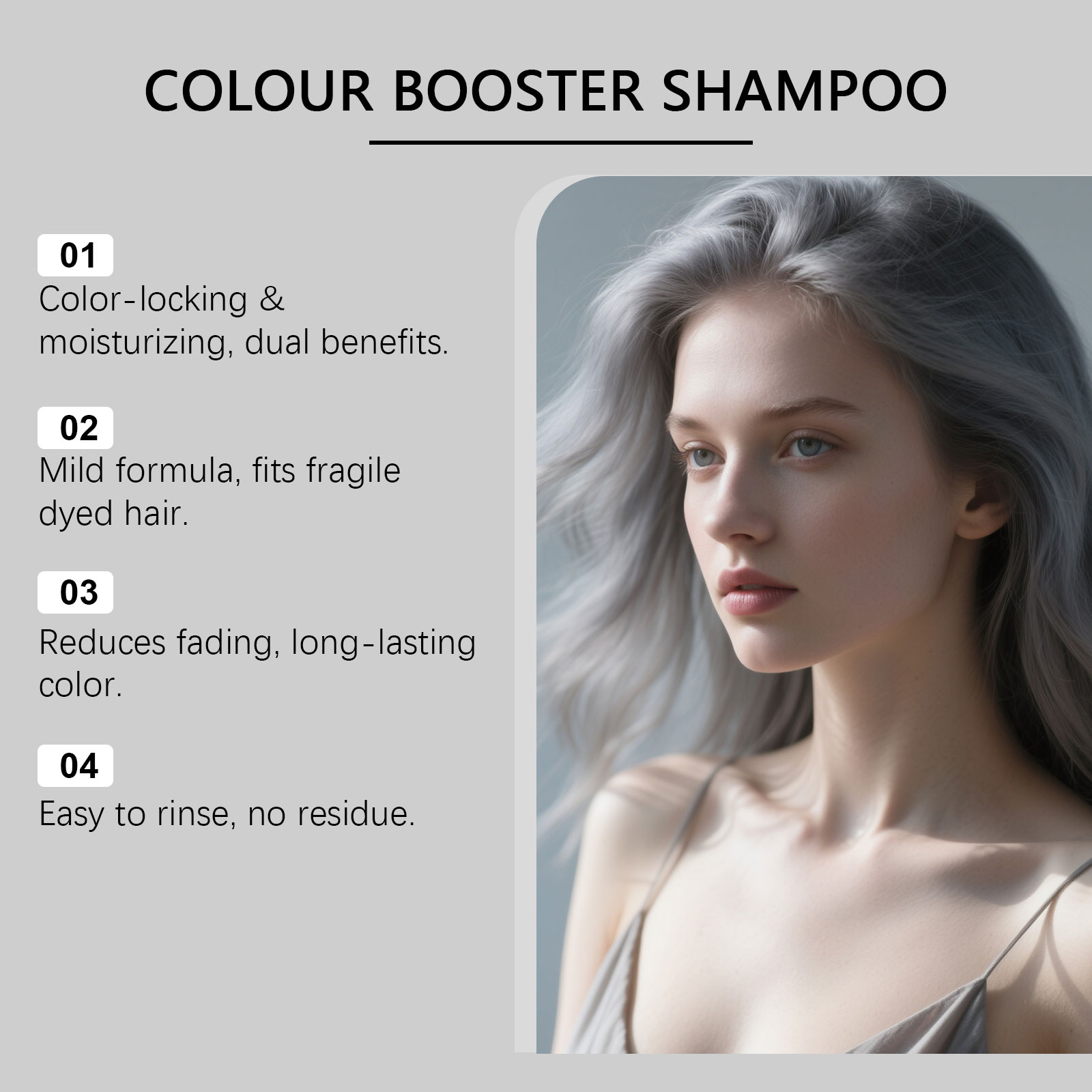 Color Booster Shampoo Enhance  - đánh giá và giá Hair Spray Color