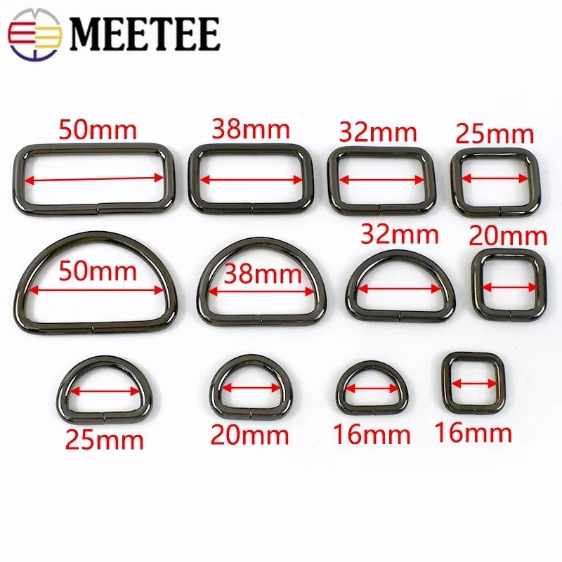 10Pcs Meetee 20-50mm Rings Met - đánh giá và giá D Ring Strap