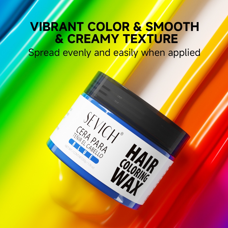 Hairs Dyed Mud Hair Colour Wax - đánh giá và giá Hair Spray Color