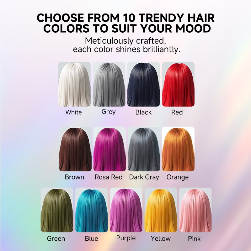 Hairs Dyed Mud Hair Colour Wax - đánh giá và giá Hair Spray Color