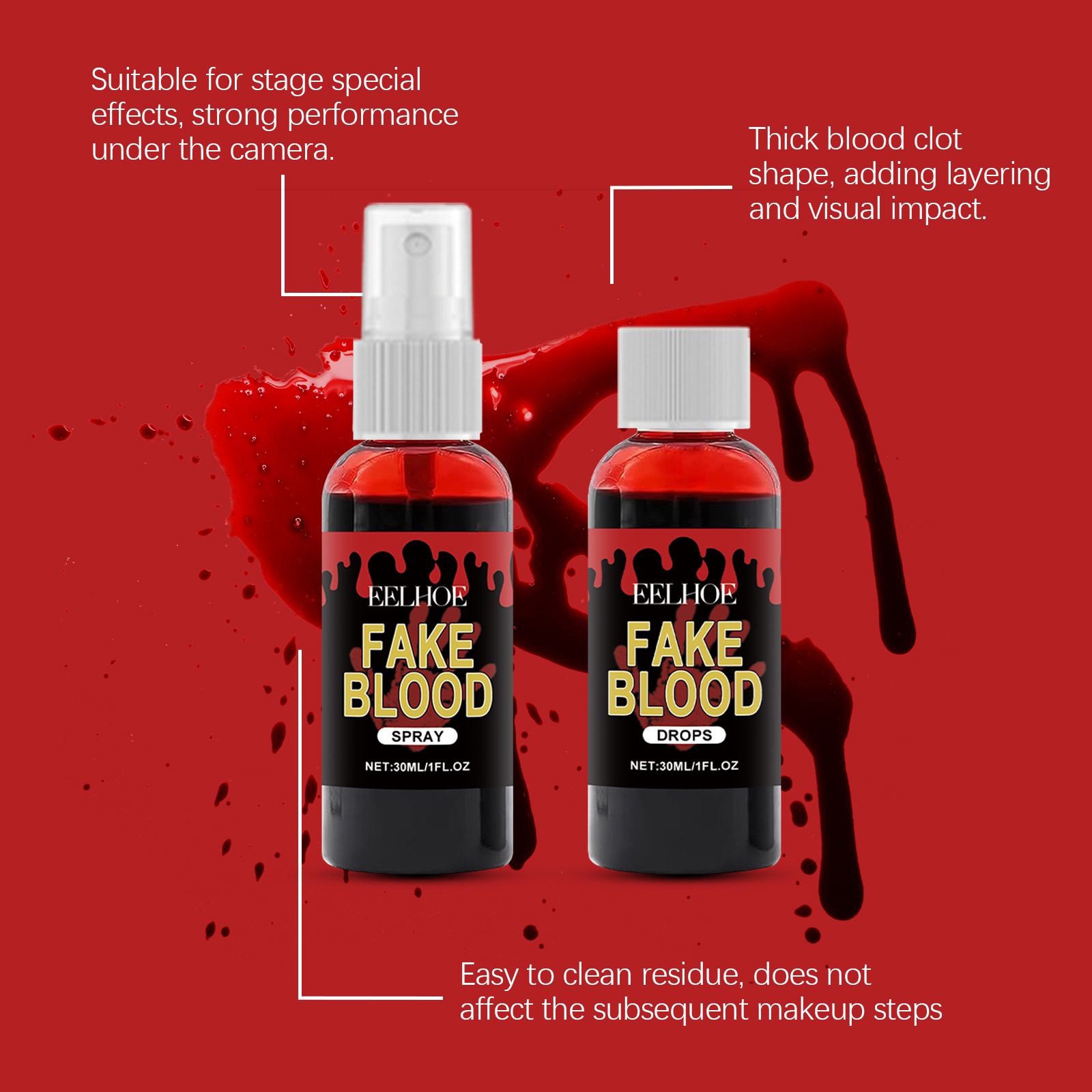 Professional Halloween Fake Bl - đánh giá và giá Cosplay Prop Paint