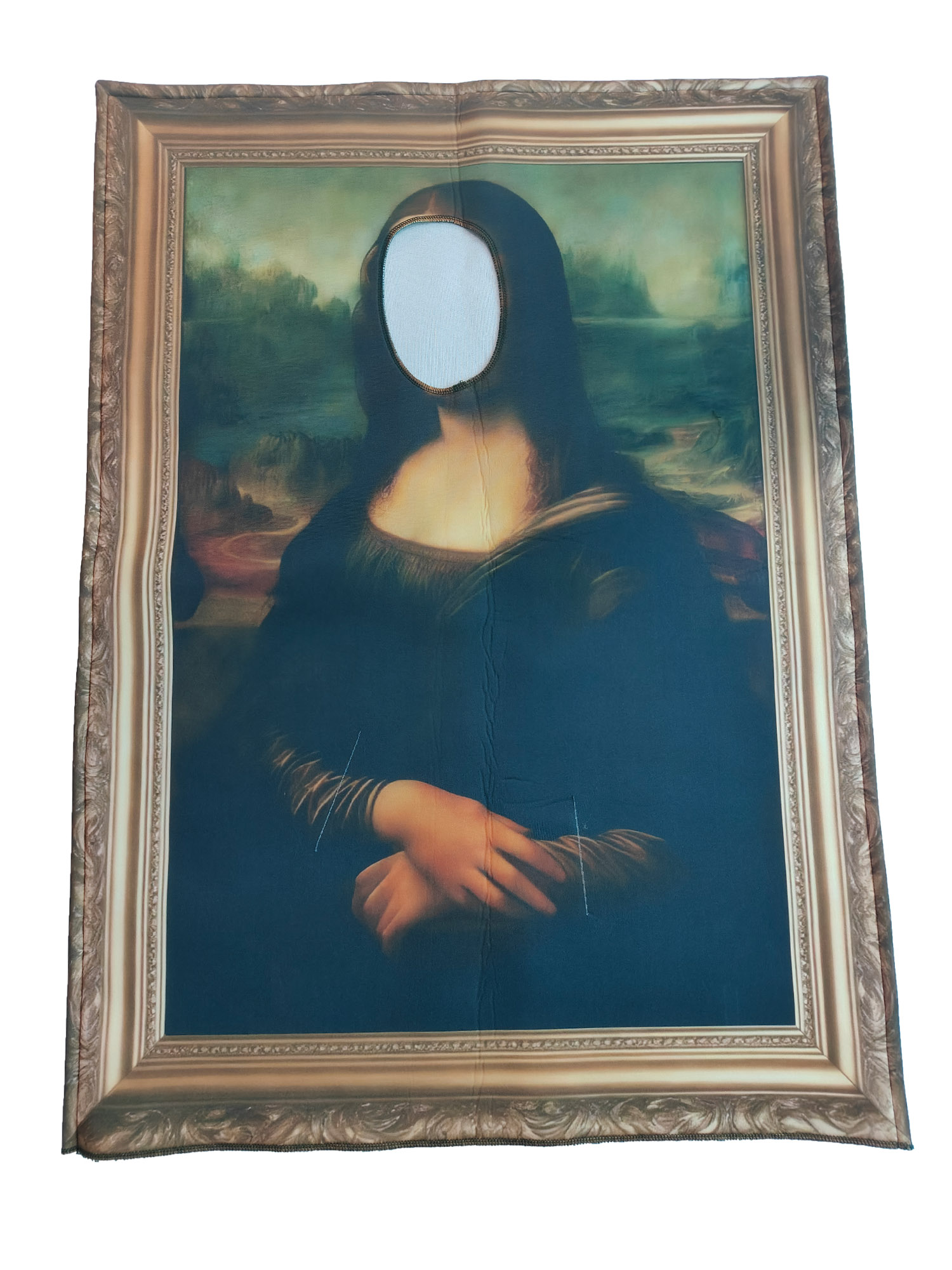 Halloween Mona Lisa Smile Cosp - đánh giá và giá Cosplay Prop Paint