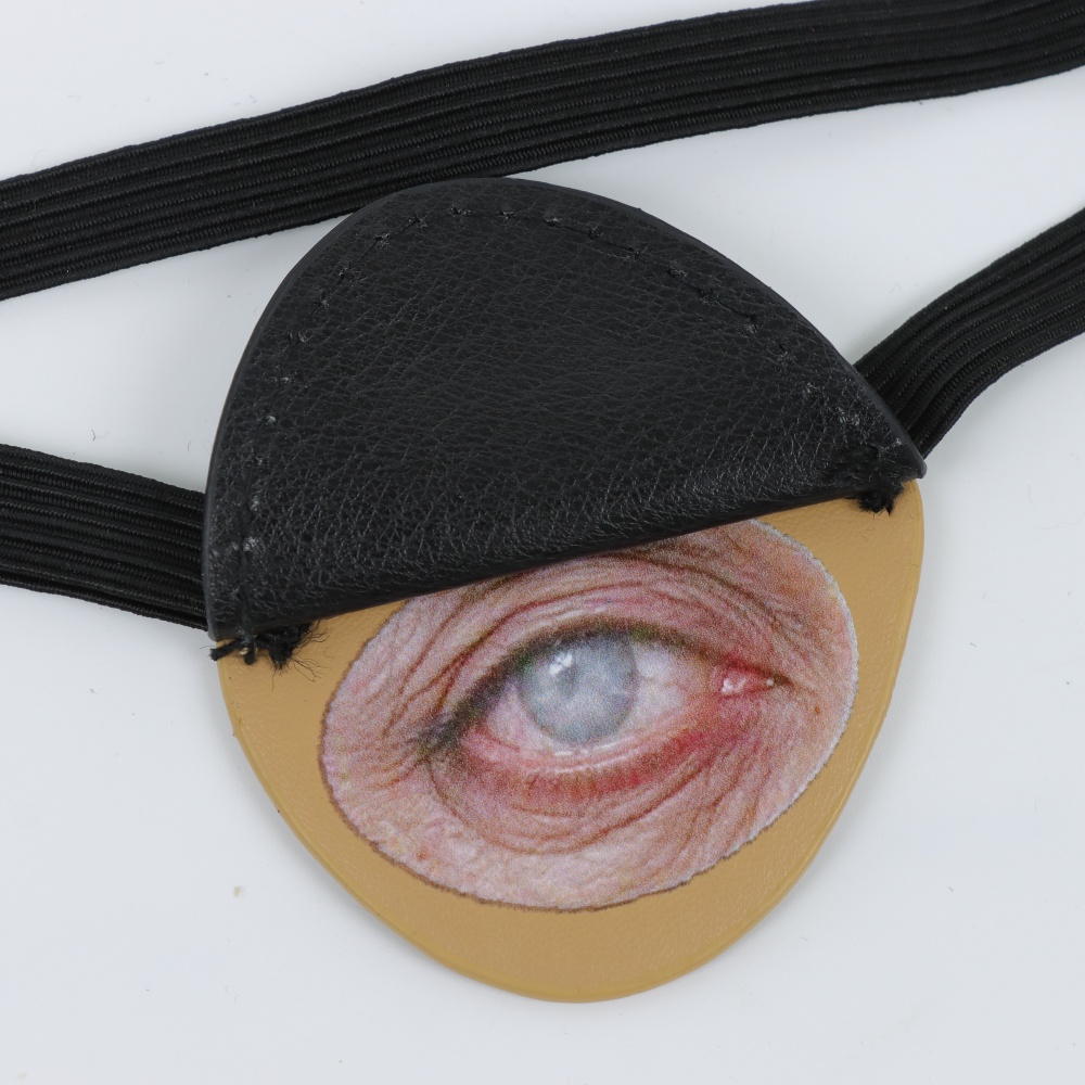 Black PU Leather Pirate Eyepat - đánh giá và giá Cosplay Prop