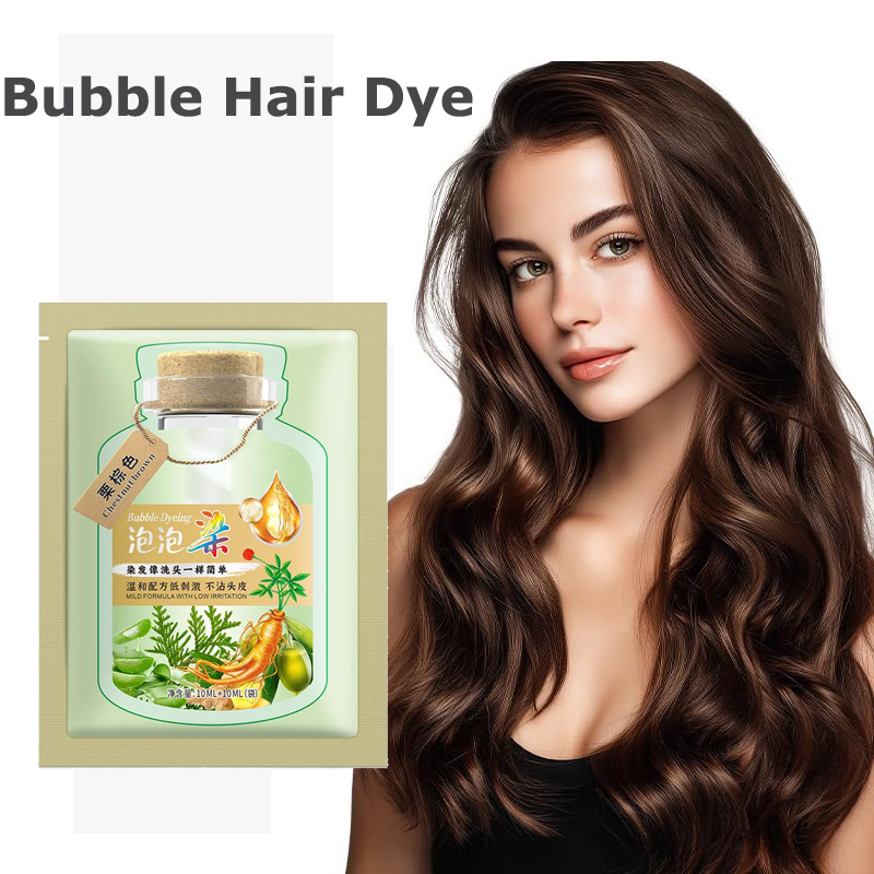 30ML/Bag Bubble Hair Dye Shamp - đánh giá và giá Hair Spray Color