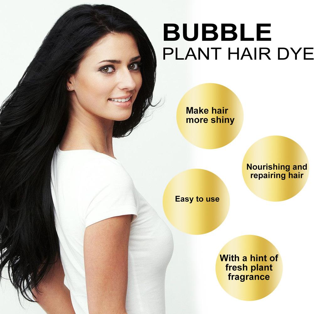 30ML/Bag Bubble Hair Dye Shamp - đánh giá và giá Hair Spray Color