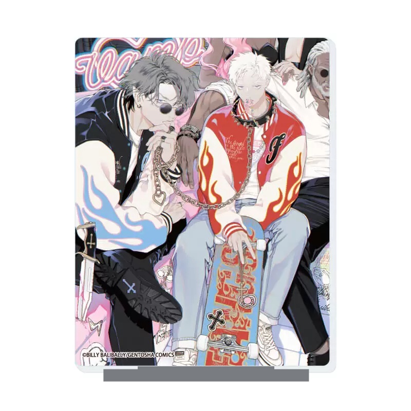 BL Manga FANGS Acrylic Stand F - đánh giá và giá Prop En Cosplay